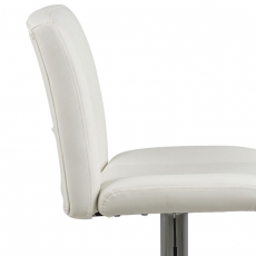 Barová židle Larry (SET 2 ks), bílá - 9