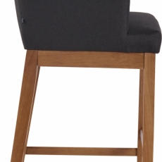 Barová židle Laura, tmavě šedá - 3