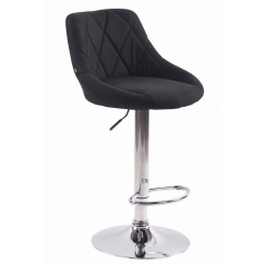 Barová židle Lazo, černá