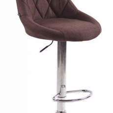 Barová židle Lazo, hnědá - 1