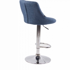 Barová židle Lazo, modrá - 4