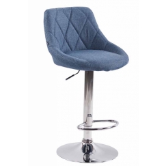 Barová židle Lazo, modrá