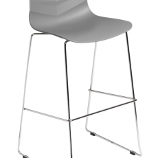 Barová židle Limone, šedá - 1