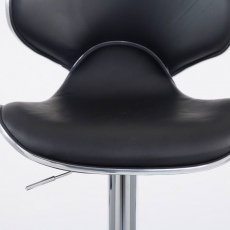 Barová židle Lisa (SET 2 ks), černá - 2
