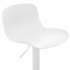 Barová židle Luneta (SET 2 ks), bílá - 4