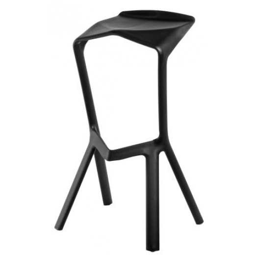 Barová židle Mand, černá - 1