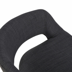 Barová židle Marea (SET 2 ks), antracitová - 6