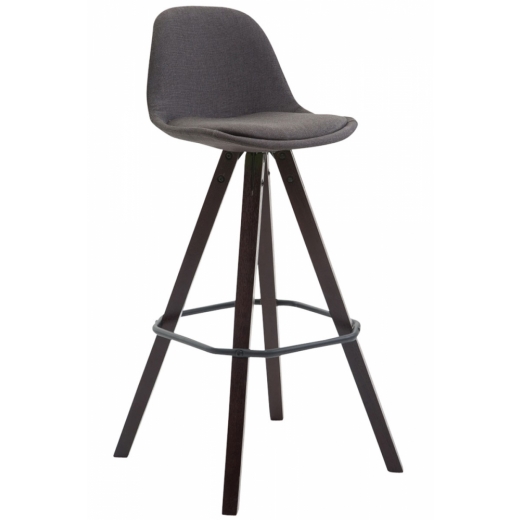 Barová židle Mark, tmavě šedá - 1