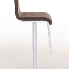 Barová židle Mona, bílá podnož - 11