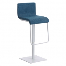 Barová židle Mona, bílá podnož - 7