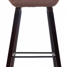 Barová židle Newnan, ořech / hnědá - 2