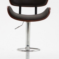 Barová židle Pazio textil, coffee - 6
