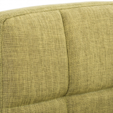 Barová židle Peru, textil, světle zelená - 5