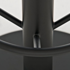 Barová židle Pisa, černá / krémová - 5