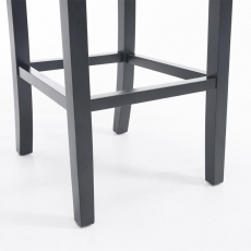Barová židle Ralf, tmavě šedá - 8