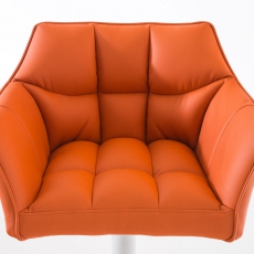 Barová židle s bílou podnoží Sofi - 10