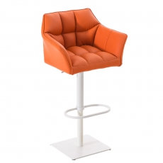 Barová židle s bílou podnoží Sofi - 6