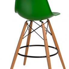 Barová židle s dřevěnou podnoží Desire - 28