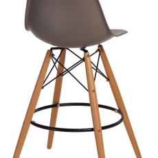 Barová židle s dřevěnou podnoží Desire - 26