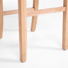 Barová židle s dřevěnou podnoží Wilma - 13