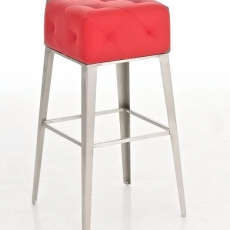 Barová židle s nerezovou podnoží Bianca - 7