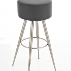 Barová židle s nerezovou podnoží Fiona - 4