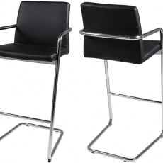 Barová židle s područkami Sima (SET 2 ks) - 5
