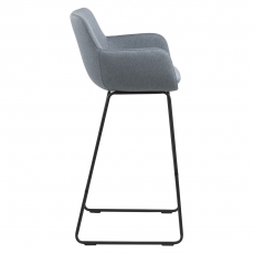 Barová židle Sarah (SET 2 ks), dusty blue - 3