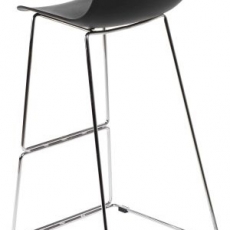 Barová židle Slide, černá - 2