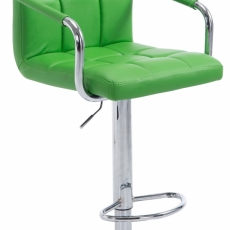 Barová židle Tamara, zelená - 1