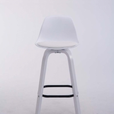 Barová židle Taris, bílá - 2