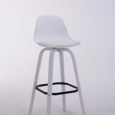 Barová židle Taris, bílá - 3