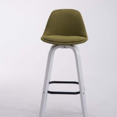 Barová židle Taris, khaki / bílá - 2