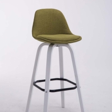 Barová židle Taris, khaki / bílá - 3
