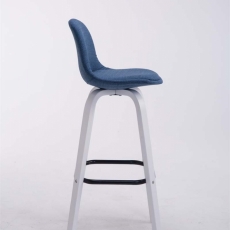 Barová židle Taris, modrá / bílá - 4