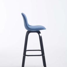 Barová židle Taris, modrá / černá - 4