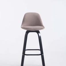 Barová židle Taris, šedá / černá - 2