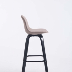 Barová židle Taris, šedá / černá - 4