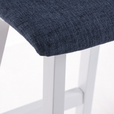 Barová židle Taunus, textil, modrá - 7