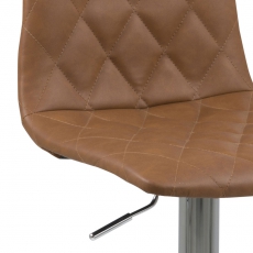 Barová židle Urma, holubičí hnědá - 9