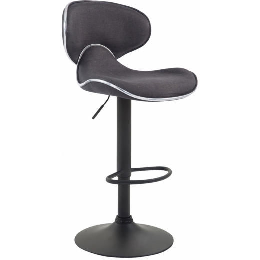 Barová židle Vega II., tmavě šedá - 1