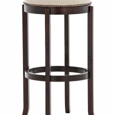Barová židle Vinty cappuccino / krémová - 1
