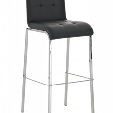 Barová židle Viola s chromovanou podnoží (SET 2 ks) - 8