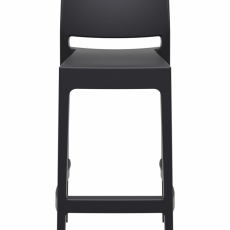 Barová židle Viola (SET 2 ks), černá - 3
