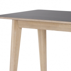 Barový stôl Mayflower, 150 cm, dub/čierna - 3