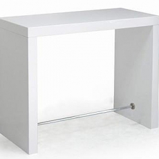 Barový stôl Strong, 130 cm, biela - 1