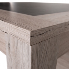 Barový stôl Bruk, 120 cm, Sorrento dub/betón - 11