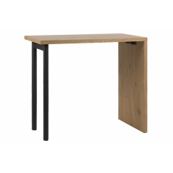 Barový stôl Budgie, 120 cm, divoký dub