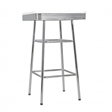 Barový stôl Elvis, 60 cm, biela - 4