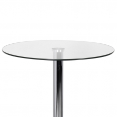 Barový stôl Felix, 105 cm, strieborná - 4